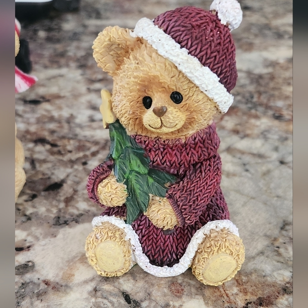Vintage Greenbrier Christmas Bear Set - Picture 2 of 6